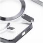 Transparente MagSafe Hülle für iPhone 18 Pro – Schwarz
