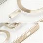 Transparente MagSafe Hülle für iPhone 18 Pro Max Case – Gold