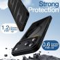 MagSafe Hülle für iPhone 18 Pro Max - Schwarz Transparent