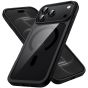 MagSafe Hülle für iPhone 18 Pro Max mit Rahmen Schwarz und Rückseite Transparent