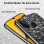 Glitzer Handyhülle für Galaxy M30s - Anthrazit