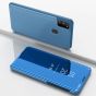 Spiegel Hülle für Samsung Galaxy M21 Flipcase in Blau