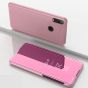 Spiegel Hülle für Huawei Y7 2019 Flipcase Rosa