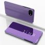 Spiegel Hülle für Apple iPhone 16e Handytasche Lila