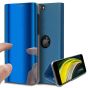 Spiegel Hülle für iPhone SE 2020 - Blau