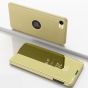 Spiegel Handyhülle für iPhone SE (2022) Flipcase Gold