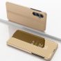 Spiegel Handyhülle für Galaxy A34 Hülle Flipcase Gold