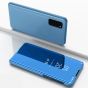 Spiegel Handyhülle für Galaxy A42 Flipcase Blau