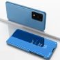 Spiegel Hülle für Samsung Galaxy S20 Ultra Flipcase in Blau