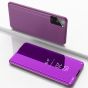 Spiegel Hülle für Samsung Galaxy S21 Handytasche Pink