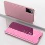 Spiegel Hülle für Samsung Galaxy S21 Handytasche Rosa