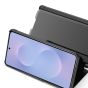 Spiegel Hülle für Samsung Galaxy S25 Edge Flipcase - Blau