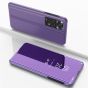 Spiegel Handyhülle für Xiaomi Redmi Note 11s Hülle Flipcase Handytasche Violett