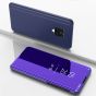 Spiegel Handyhülle für Xiaomi Redmi Note 9 Pro Flipcase Violett