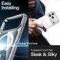 Durchsichtige Hülle für iPhone 17 Pro Max MagSafe kompatibel Transparent