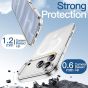 Transparente MagSafe Hülle für iPhone 18 Pro Max mit Schutzglas & Kameraschutz