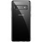 Transparente Schutzhülle für Samsung Galaxy S10 mit schwarzen Rahmen 