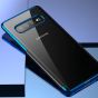 Silikon Hülle für Galaxy S10e - Transparent / Blau