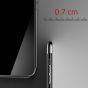 Silikon Hülle für Huawei P30 Lite - Transparent / Schwarz