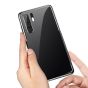 Silikon Hülle für Huawei P30 Pro - Transparent / Schwarz