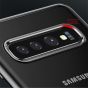 Silikon Hülle für Galaxy S10 Plus - Transparent / Schwarz