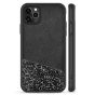 Hülle für iPhone 11 Pro Max - Schwarz / Glitter