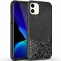 Hülle für iPhone 11 Schwarz / Glitzer 