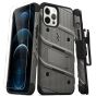 Handyhülle für Apple iPhone 12 Pro Max Case Grau