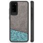 Hülle für Galaxy S20 - Glitter / Mint