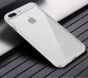 Transparentes Case für iPhone X mit einem weißem Rahmen aus Kunststoff