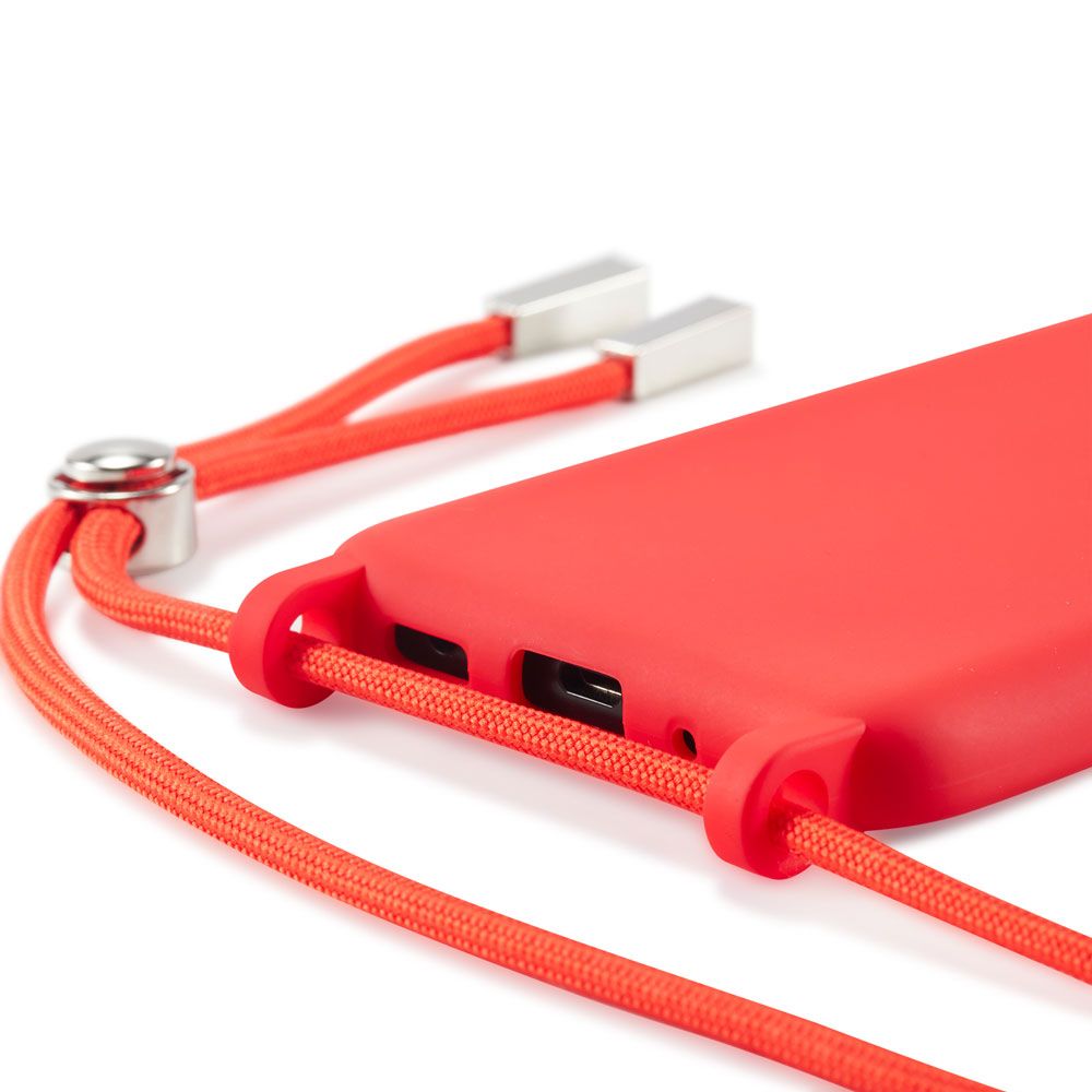 Handy-Umhängeband Mit Strasssteinen – Diebstahlschutz-Gurt Für Smartphones, Schwarz