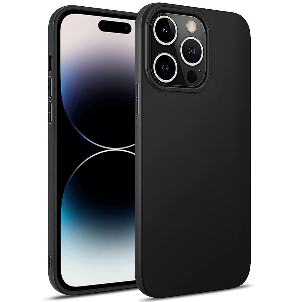 Ultra Slim Case für iPhone 14 Pro Max Handyhülle Schwarz