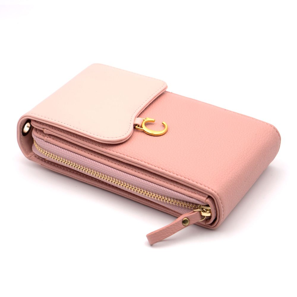 Rosa - Handytasche mit Portemonnaie Handybag
