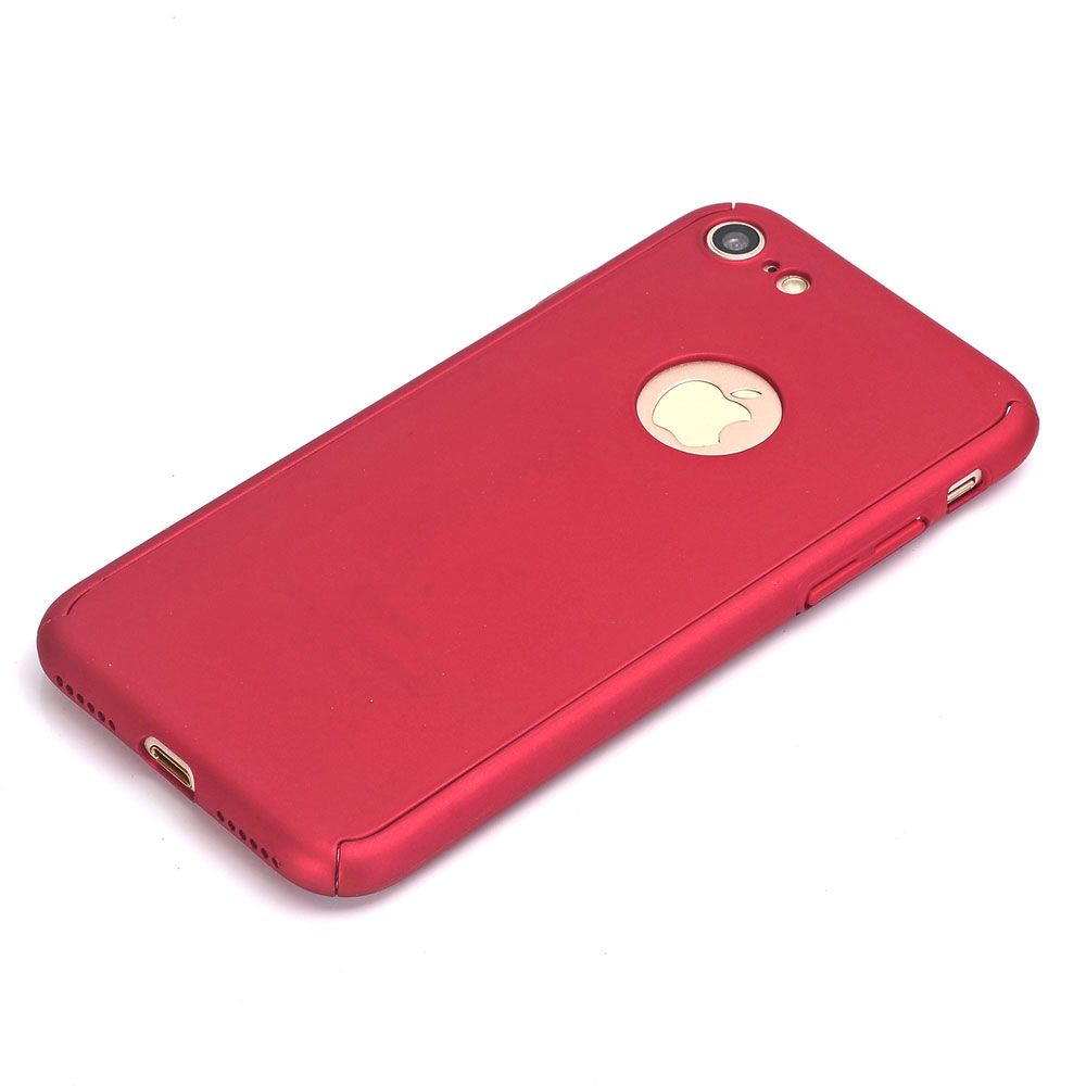 Moex Collana E Tracolla Per Cellulare Per IPhone 6s Plus/6 Plus: Custodia In Silicone Rosso Con Cinturino Regolabile