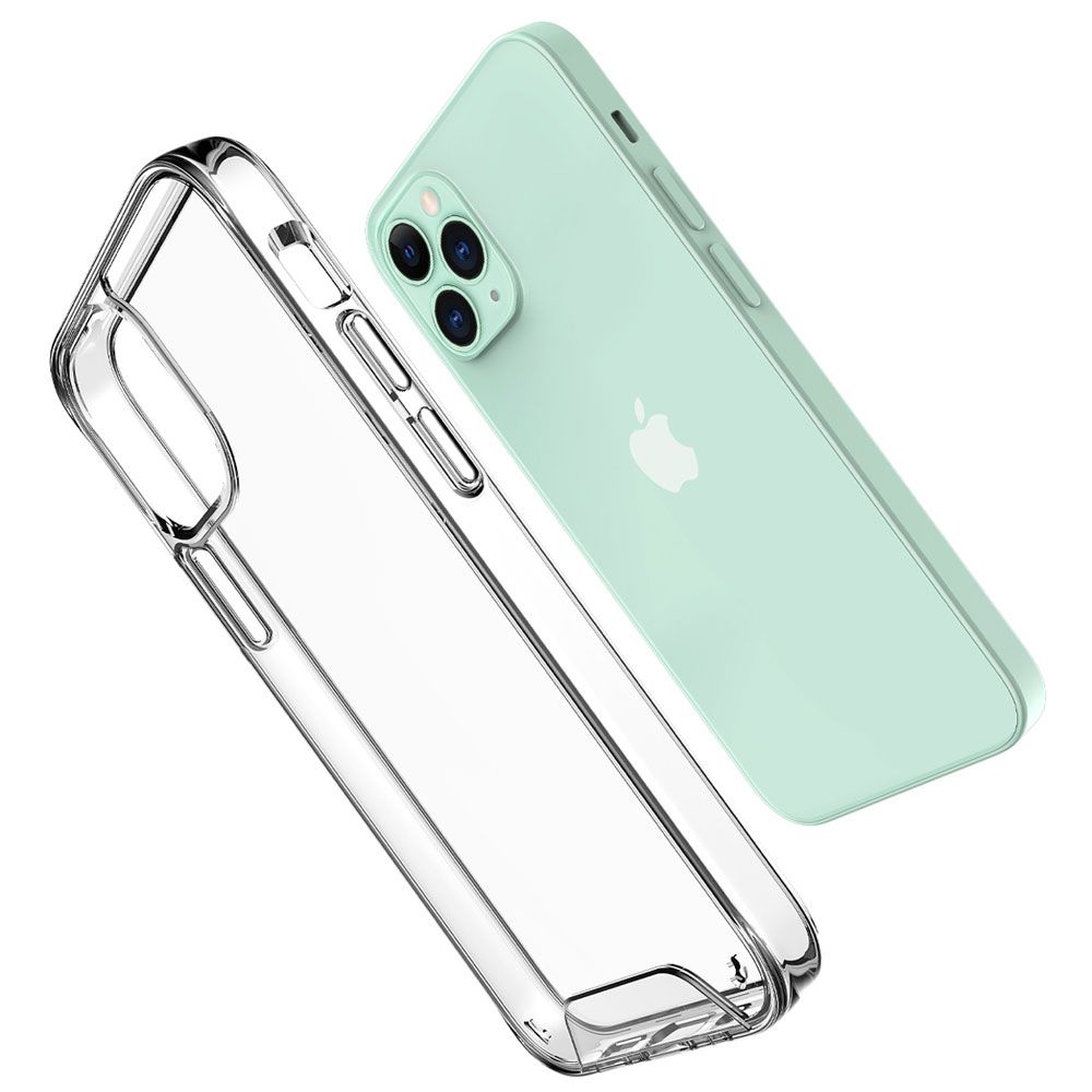 Ultra dünne Silikonhülle iPhone 12 Mini (transparent) 