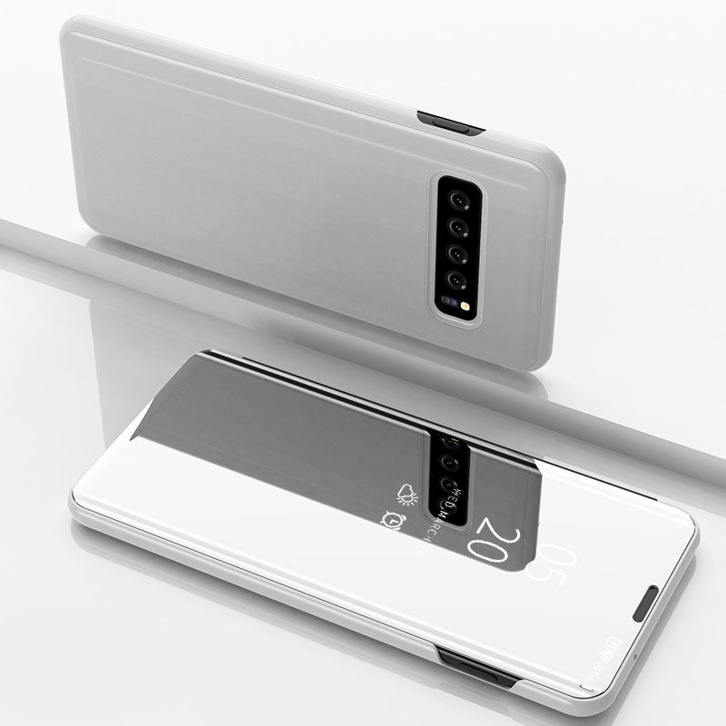 Fitsu Hulle fur Galaxy S10 Plus Silber handyhuellen 24