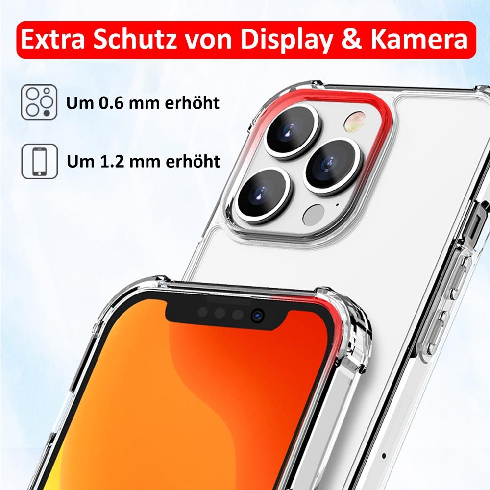 Transparente H lle F r Apple IPhone 13 Pro Mit Eckenschutz Transparente H lle F r Apple IPhone 13 Pro Mit Eckenschutz
