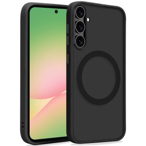 Handyhülle für Samsung Galaxy A56 Handyhülle Schwarz MagSafe kompatibel
