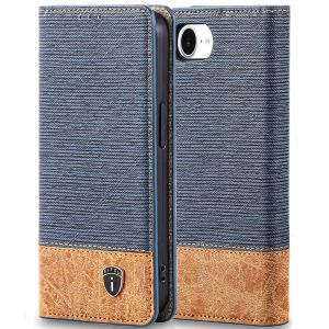 Handytasche für iPhone 17e Hülle Flipcase Etui Blau