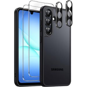 Hülle für Samsung Galaxy A17 5G mit Displayschutzglas und Kameraschutz