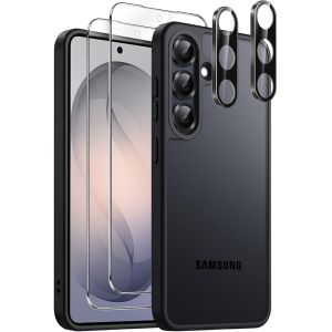 Hülle für Samsung Galaxy S26 mit Displayschutzglas und Kameraschutz