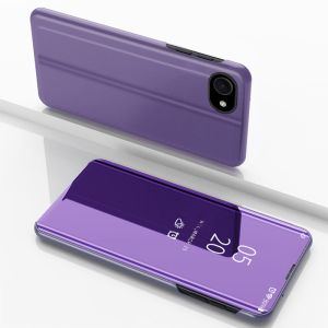 Spiegel Hülle für Apple iPhone 16e Handytasche Lila