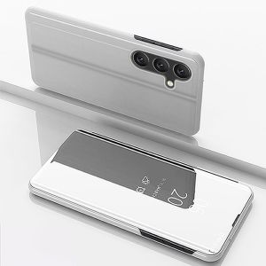 Handyhülle für Samsung Galaxy A37 (5G) Spiegel Flipcase Silber