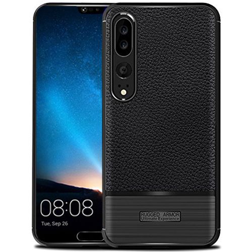 Silikon Hülle Huawei P20 Pro Schwarz | handyhuellen-24.de