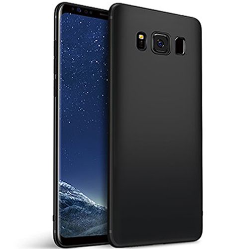 Silikon Hülle für Samsung Galaxy S8 Plus in Mattschwarz | Versandkostenfrei