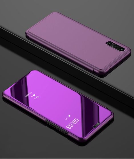 Huawei P20 Lite Hülle Clear View Flip Case - Pink