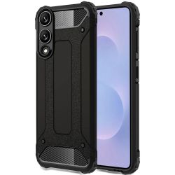 Handyhülle für Samsung Galaxy S25 Edge Outdoor Case Schwarz 