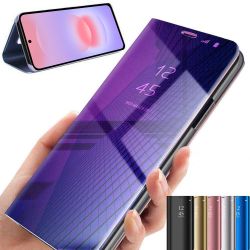 Handyhülle für Samsung Galaxy A37 (5G) Spiegel Flipcase Schwarz
