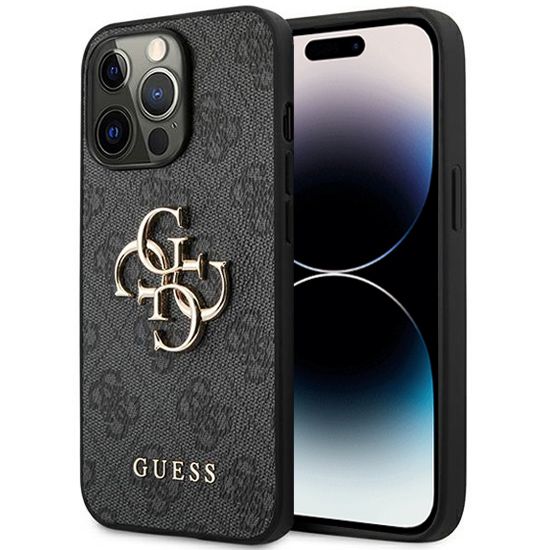 Guess Handyhülle für Apple iPhone 14 Pro Max Case Schwarz