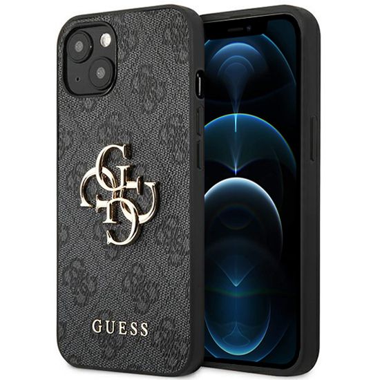 Guess Handyhülle für iPhone 12 Pro Case Schwarz